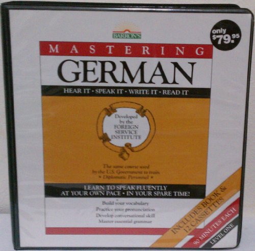 Imagen de archivo de Mastering German (Hear it Speak it Write it Read it) Level 1 a la venta por M & M Books