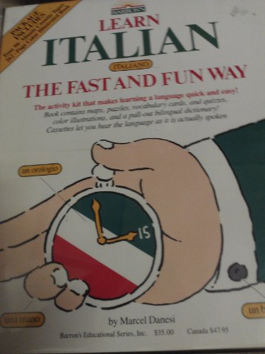 Imagen de archivo de Learn Italian the Fast and Fun Way (Barrons Fast and Fun Way) a la venta por HPB-Movies