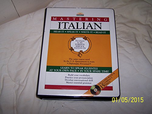 Stock image for Mastering Italian: with 15 Compact Discs (Mastering Series: Level 1 CD Packages) for sale by HPB Inc.