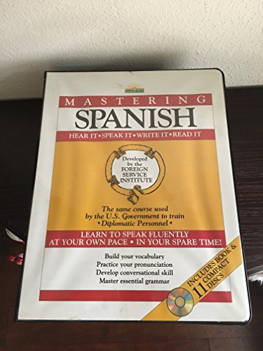 Imagen de archivo de Mastering Spanish : [hear it, speak it, write, read it] a la venta por Inkberry Books
