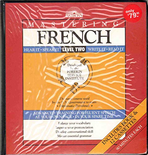 Mastering French, Level 2: 12 Cassettes (Foreign Service Institute) (French Edition) (9780812079180) by Cossard, Monique