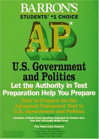 Stock image for How to Prepare for the Advanced Placement Examination: Ap U.S. Government and Politics (Serial) for sale by HPB-Emerald