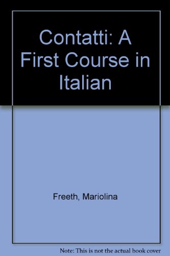 9780812090932: Contatti: A First Course in Italian