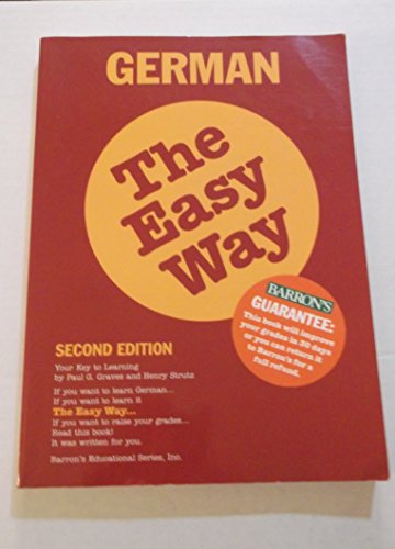 Stock image for German the Easy Way (Easy Way Series) for sale by SecondSale