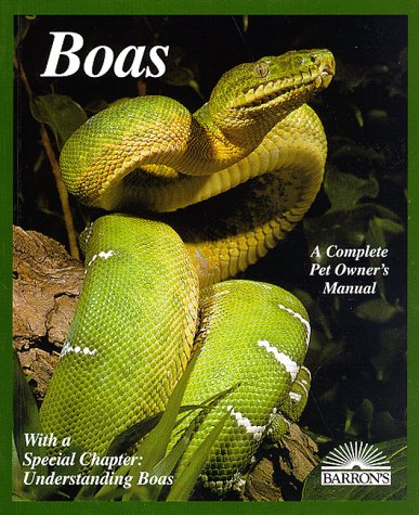 Imagen de archivo de Boas (Complete Pet Owner's Manuals) a la venta por Wonder Book