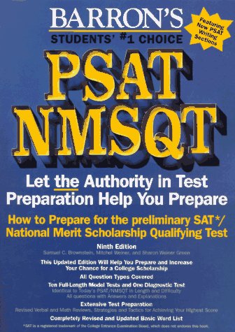 How to Prepare for the Psat/Nmsqt: How to Prepare for the Preliminary Sat/National Merit Scholarship Qualifying Test (9th Edition) (9780812096392) by Samuel C. Brownstein; Mitchel Weiner