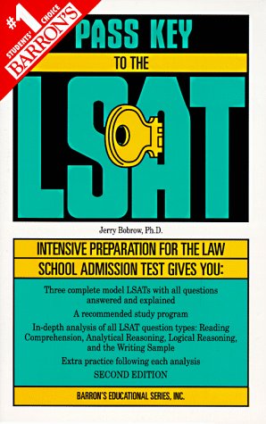 Beispielbild fr Pass Key to the Lsat: Law School Admission Test (BARRON'S PASS KEY TO THE LSAT) zum Verkauf von -OnTimeBooks-