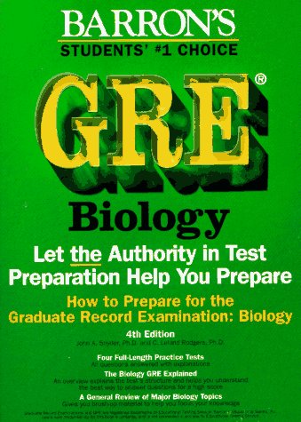 Stock image for How to Prepare for the GRE Biology for sale by ThriftBooks-Dallas