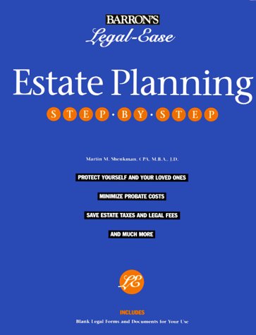 Beispielbild fr Estate Planning: Step-By-Step (Barron's Legal-Ease Series) zum Verkauf von Decluttr