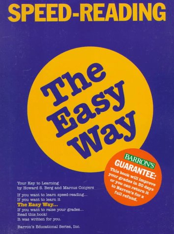 Beispielbild fr Speed Reading the Easy Way (Easy Way Series) zum Verkauf von HPB-Emerald