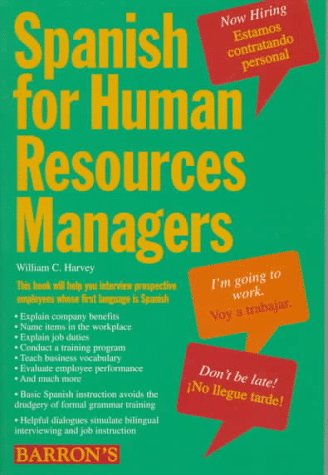 Stock image for Spanish for Human Resources Managers for sale by SecondSale