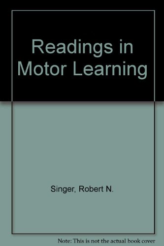 Beispielbild fr Readings in Motor Learning zum Verkauf von Better World Books