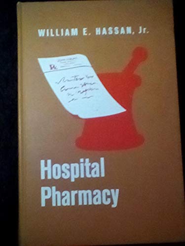 Beispielbild fr Hospital Pharmacy zum Verkauf von Better World Books