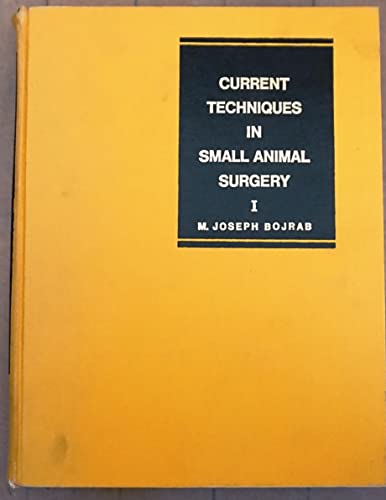 Imagen de archivo de Current techniques in small animal surgery a la venta por Books Unplugged