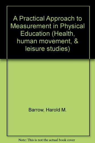 Stock image for Measurement in Physical Education for sale by NEPO UG