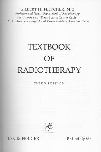 Stock image for Textbook of Radiotherapy for sale by Ergodebooks