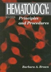 9780812107074: Hematology: Principles and procedures