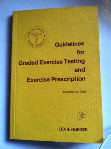 Beispielbild fr Guide Lines for Graded Exercise Testing zum Verkauf von Better World Books: West