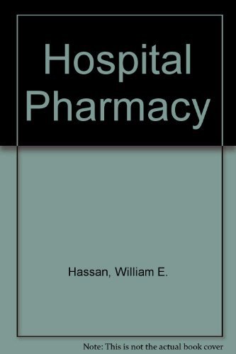 Stock image for Hospital Pharmacy for sale by Better World Books