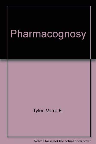 9780812107937: Pharmacognosy