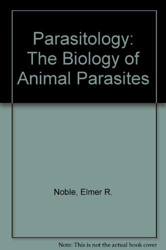 Beispielbild fr Parasitology: The biology of animal parasites zum Verkauf von HPB-Red