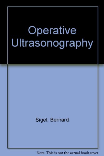 Imagen de archivo de Operative Ultrasonography a la venta por WorldofBooks