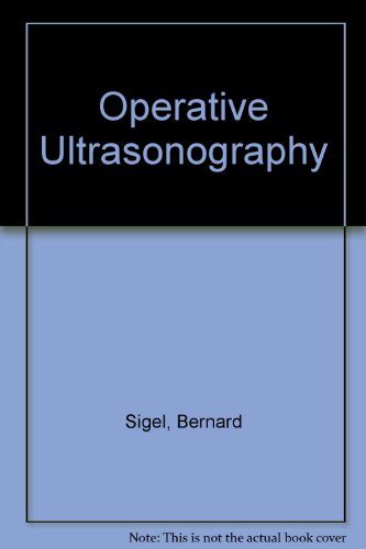 9780812108378: Operative Ultrasonography