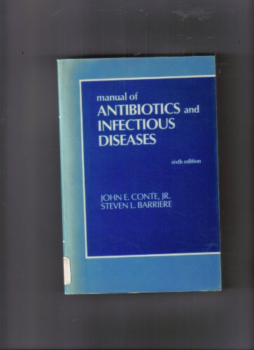 Imagen de archivo de Manual of Antibiotics and Infectious Diseases. 6th ed. a la venta por Bingo Used Books