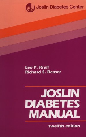 Stock image for Joslin Diabetes Manual for sale by Better World Books: West