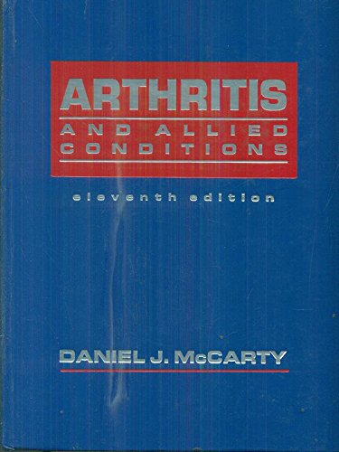 Beispielbild fr Arthritis and allied conditions: A textbook of rheumatology zum Verkauf von Mispah books