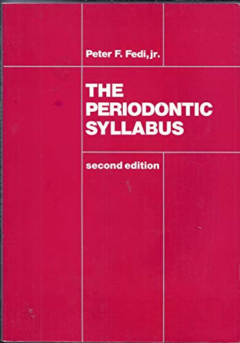 Beispielbild fr Periodontic Syllabus zum Verkauf von Wonder Book