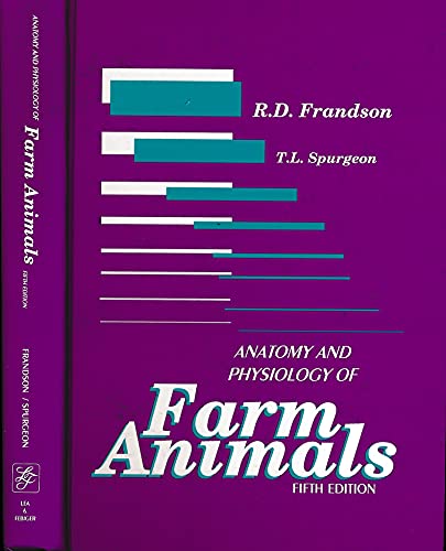 Stock image for Anatomy and Physiology of Farm Animals for sale by Brit Books