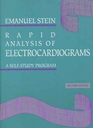 Beispielbild fr Rapid Analysis of Electrocardiograms : A Self-Study Course zum Verkauf von Better World Books