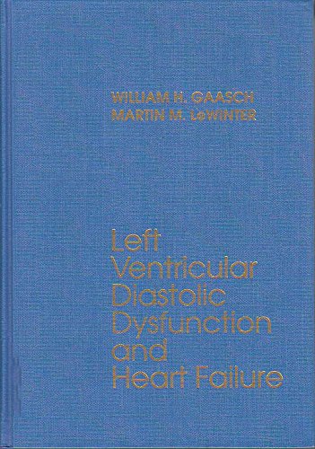 Stock image for Left Ventricular Diastolic Dysfunction and Heart Failure for sale by GoldenWavesOfBooks