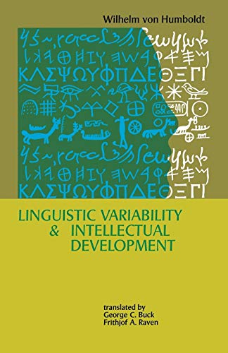 Stock image for Linguistic Variability and Intellectual Development for sale by ThriftBooks-Dallas