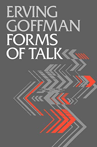 Imagen de archivo de Forms of Talk (Conduct and Communication) a la venta por SecondSale