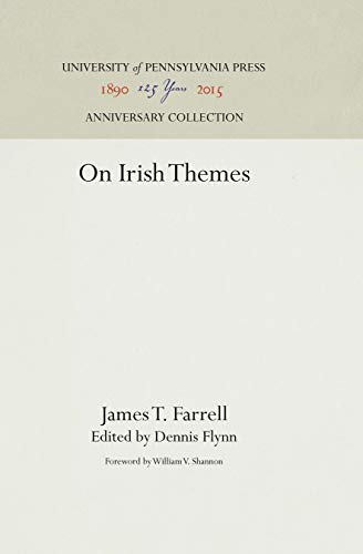 9780812211320: On Irish Themes: James T. Farrell