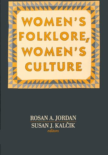 Beispielbild fr Women's Folklore, Women's Culture zum Verkauf von Lowry's Books