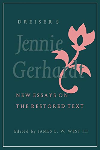 9780812215137: Dreiser's Jennie Gerhardt: New Essays on the Restored Text