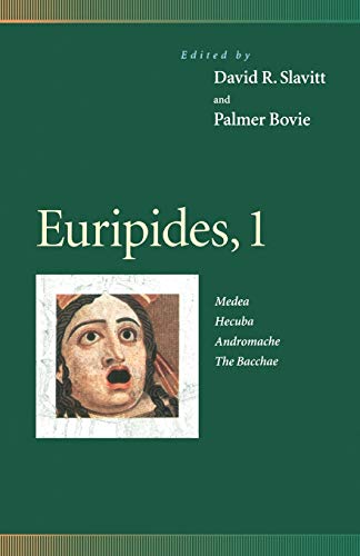 Stock image for Euripides, 1: Medea, Hecuba, Andromache, the Bacchae (Penn Greek Drama Series) (Vol 1) for sale by SecondSale