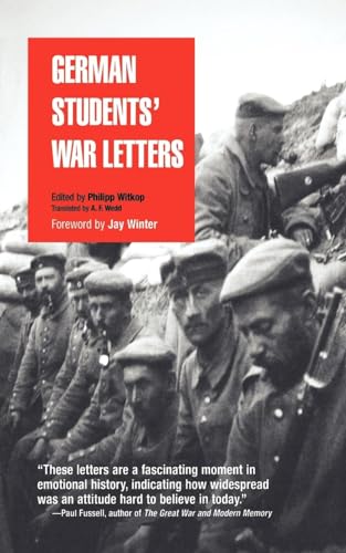Beispielbild fr German Students' War Letters (Pine Street Books) zum Verkauf von WorldofBooks