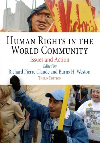 Beispielbild fr Human Rights in the World Community: Issues and Action (Pennsylvania Studies in Human Rights) zum Verkauf von AwesomeBooks