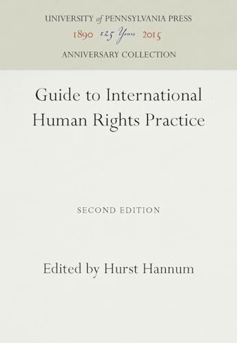 Stock image for Guide to International Human Rights Practice for sale by ThriftBooks-Atlanta