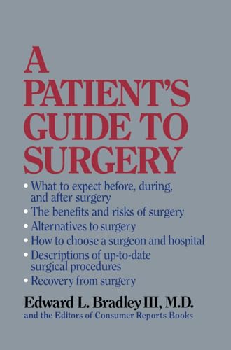 Imagen de archivo de A Patient's Guide to Surgery a la venta por The Maryland Book Bank