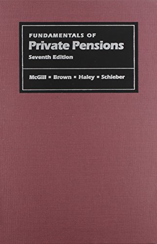 Beispielbild fr Fundamentals of Private Pensions, Seventh Edition (Pension Research Council Publications) zum Verkauf von Wonder Book