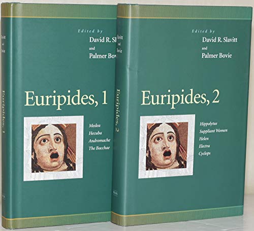 Stock image for Euripides, 1 Vol. I : Medea, Hecuba, Andromache, the Bacchae for sale by Better World Books