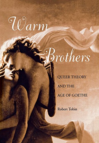 Imagen de archivo de Warm Brothers: Queer Theory and the Age of Goethe (New Cultural Studies) a la venta por HPB-Red