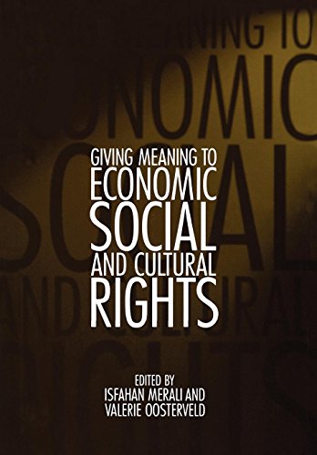 Beispielbild fr Giving Meaning to Economic, Social, and Cultural Rights (Pennsylvania Studies in Human Rights) zum Verkauf von HPB-Red