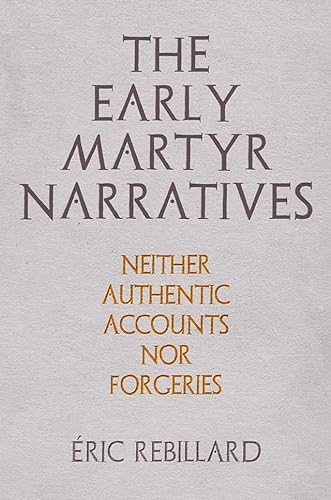 Stock image for TheEarlyMartyrNarratives Format: Hardback for sale by INDOO