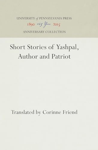 Beispielbild fr Short Stories of Yashpal, Author and Patriot zum Verkauf von Better World Books